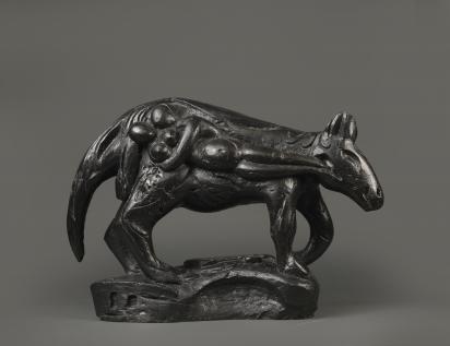 La Bête fantastique ou L'Âne ou Cheval fantastique, 1959, Sculpture by Marc Chagall